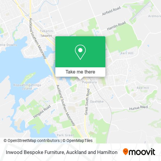 Inwood Bespoke Furniture地图