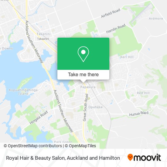 Royal Hair & Beauty Salon map