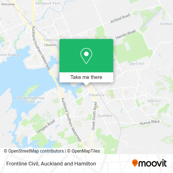 Frontline Civil map