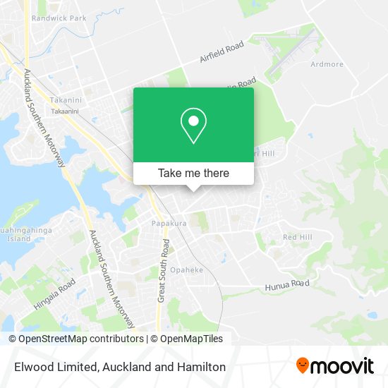 Elwood Limited map