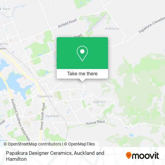 Papakura Designer Ceramics地图