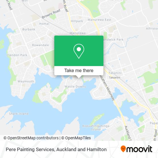 Pere Painting Services map