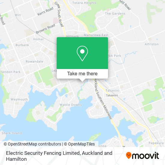 Electric Security Fencing Limited map