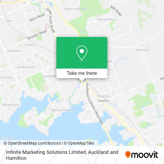 Infinite Marketing Solutions Limited map