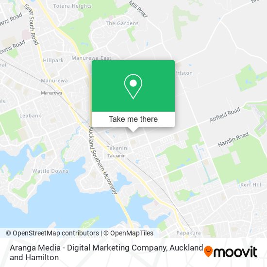 Aranga Media - Digital Marketing Company map