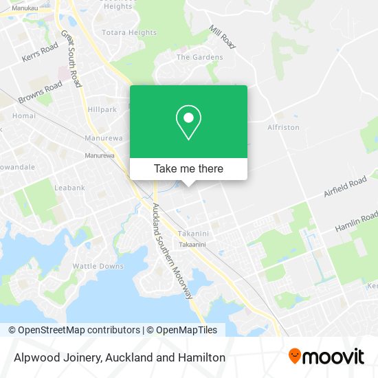 Alpwood Joinery map