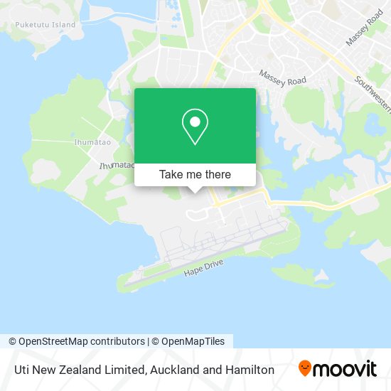 Uti New Zealand Limited map