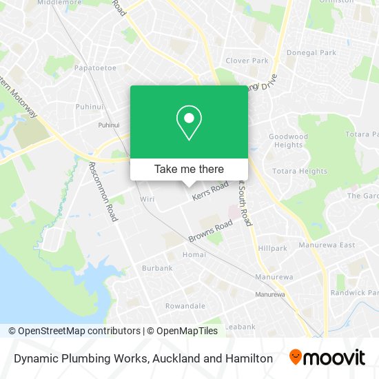 Dynamic Plumbing Works map