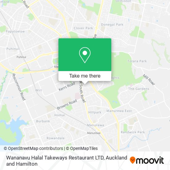 Wananavu Halal Takeways Restaurant LTD地图