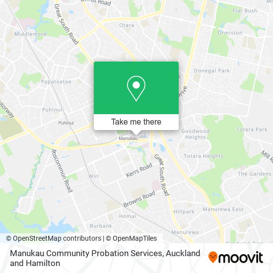 Manukau Community Probation Services地图