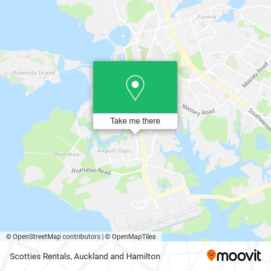 Scotties Rentals map