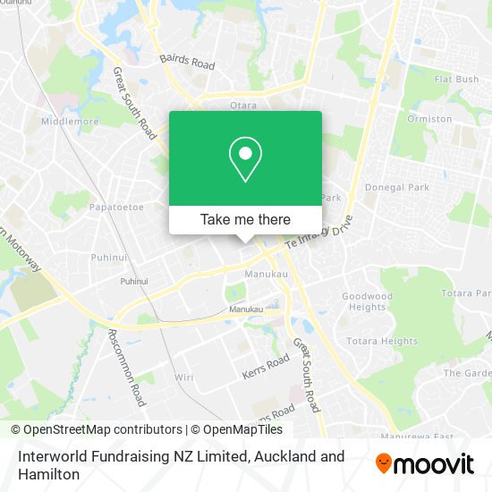 Interworld Fundraising NZ Limited地图