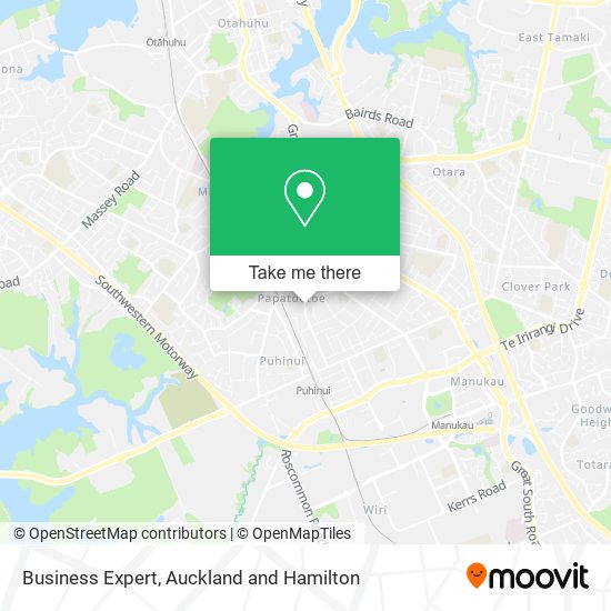 Business Expert map