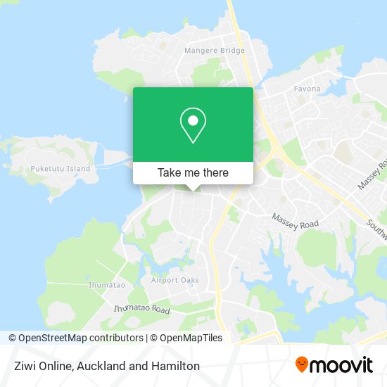 Ziwi Online map