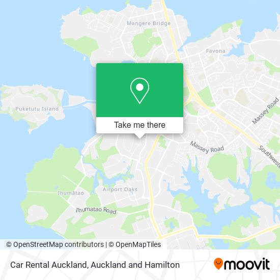 Car Rental Auckland地图