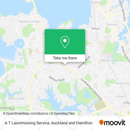 A T Lawnmowing Service map