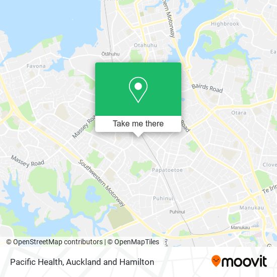 Pacific Health map