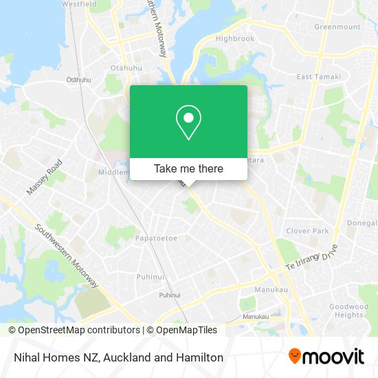 Nihal Homes NZ map