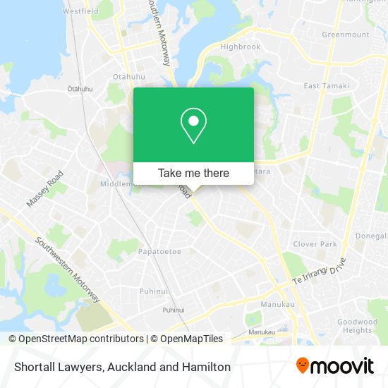 Shortall Lawyers map
