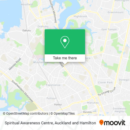 Spiritual Awareness Centre map