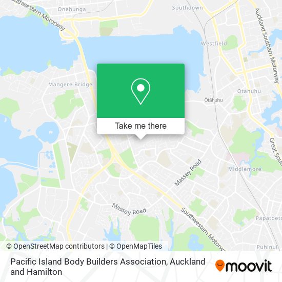 Pacific Island Body Builders Association map