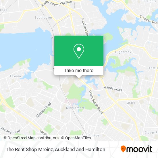 The Rent Shop Mreinz map