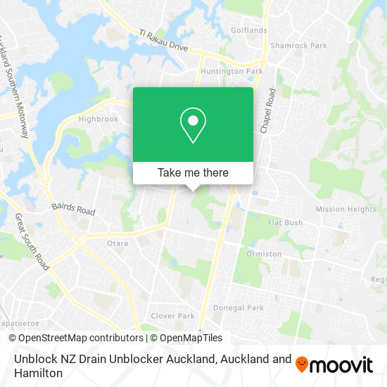 Unblock NZ Drain Unblocker Auckland地图