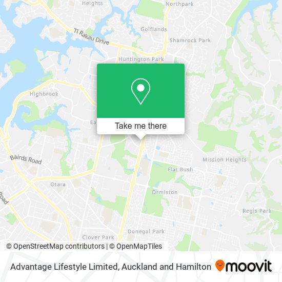 Advantage Lifestyle Limited map