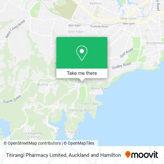 Titirangi Pharmacy Limited map