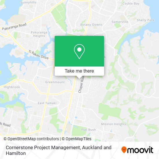Cornerstone Project Management map