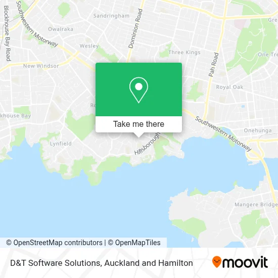 D&T Software Solutions map