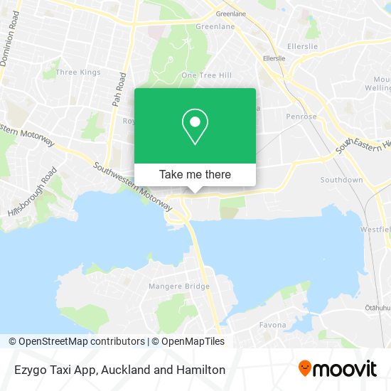 Ezygo Taxi App map