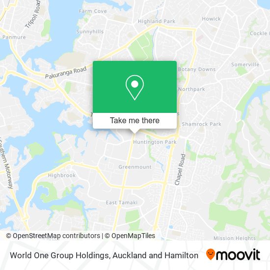 World One Group Holdings map