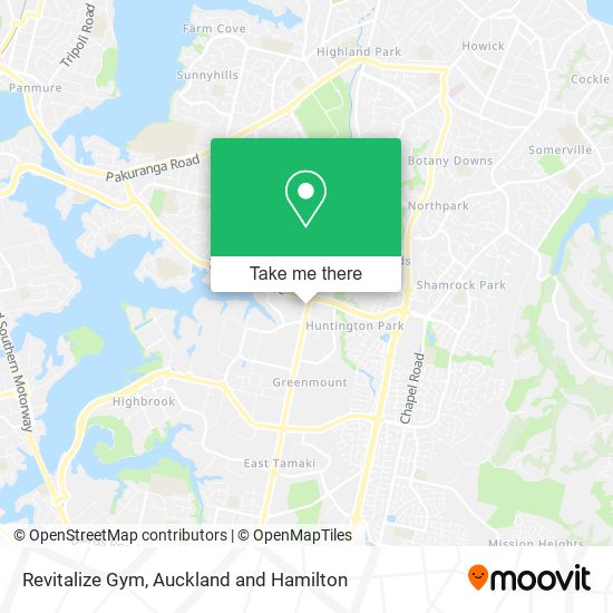 Revitalize Gym map