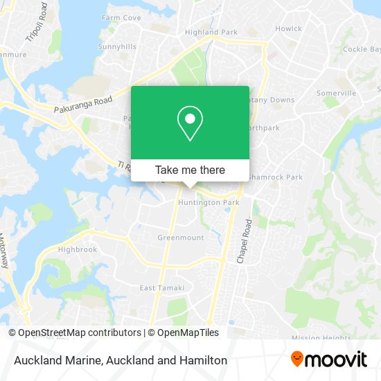 Auckland Marine地图