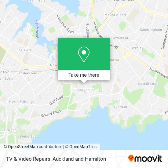 TV & Video Repairs map