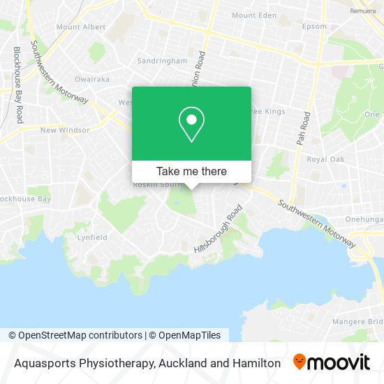 Aquasports Physiotherapy map