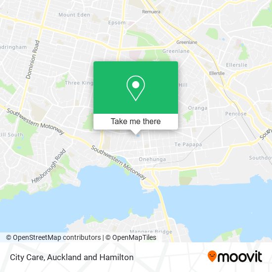 City Care map