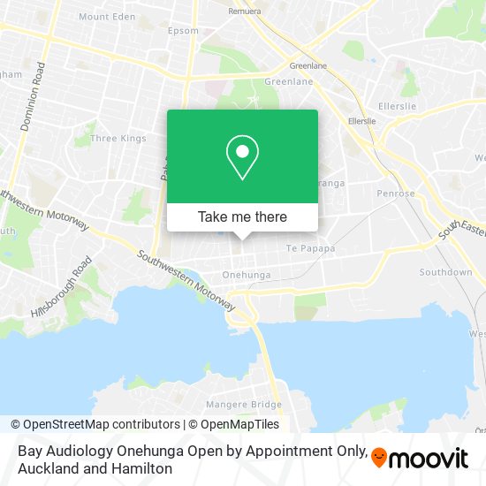 Bay Audiology Onehunga Open by Appointment Only map