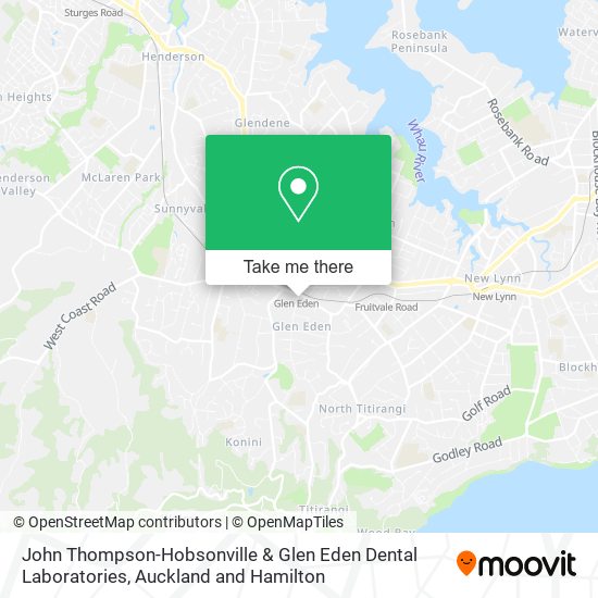 John Thompson-Hobsonville & Glen Eden Dental Laboratories地图