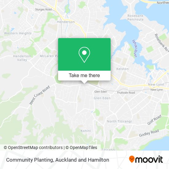 Community Planting map