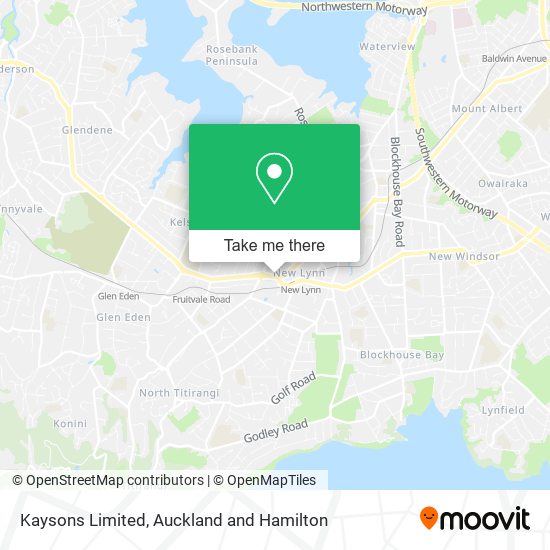 Kaysons Limited map
