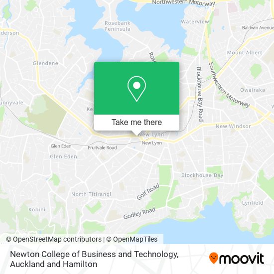 Newton College of Business and Technology map