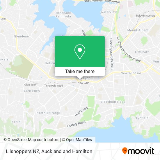 Lilshoppers NZ地图