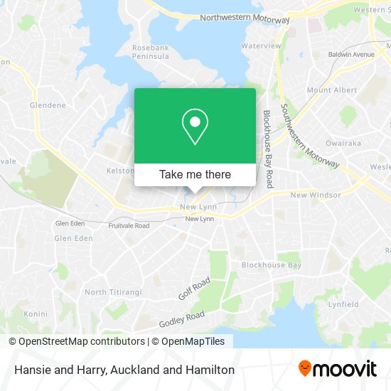 Hansie and Harry map