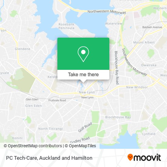 PC Tech-Care map