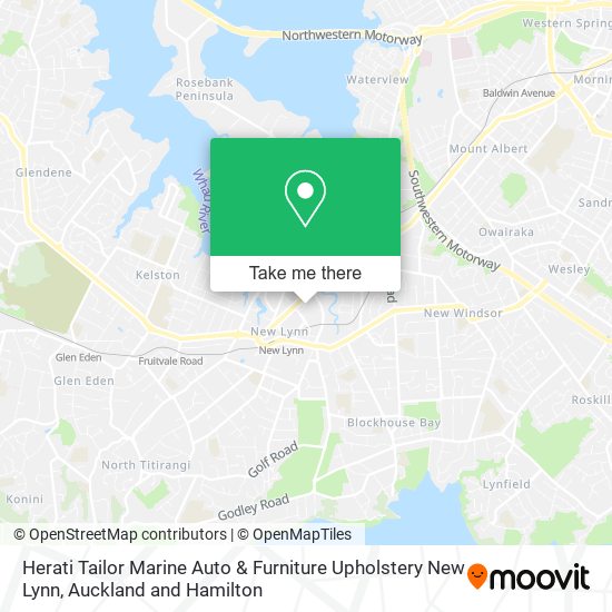 Herati Tailor Marine Auto & Furniture Upholstery New Lynn地图