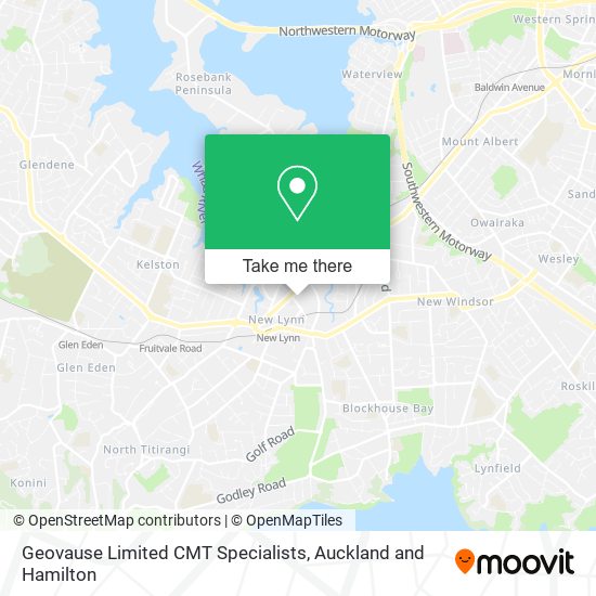 Geovause Limited CMT Specialists map