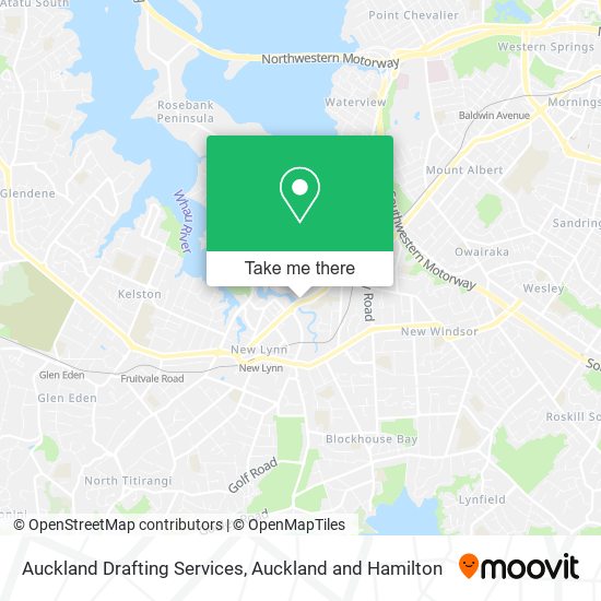 Auckland Drafting Services map