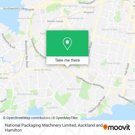 National Packaging Machinery Limited map